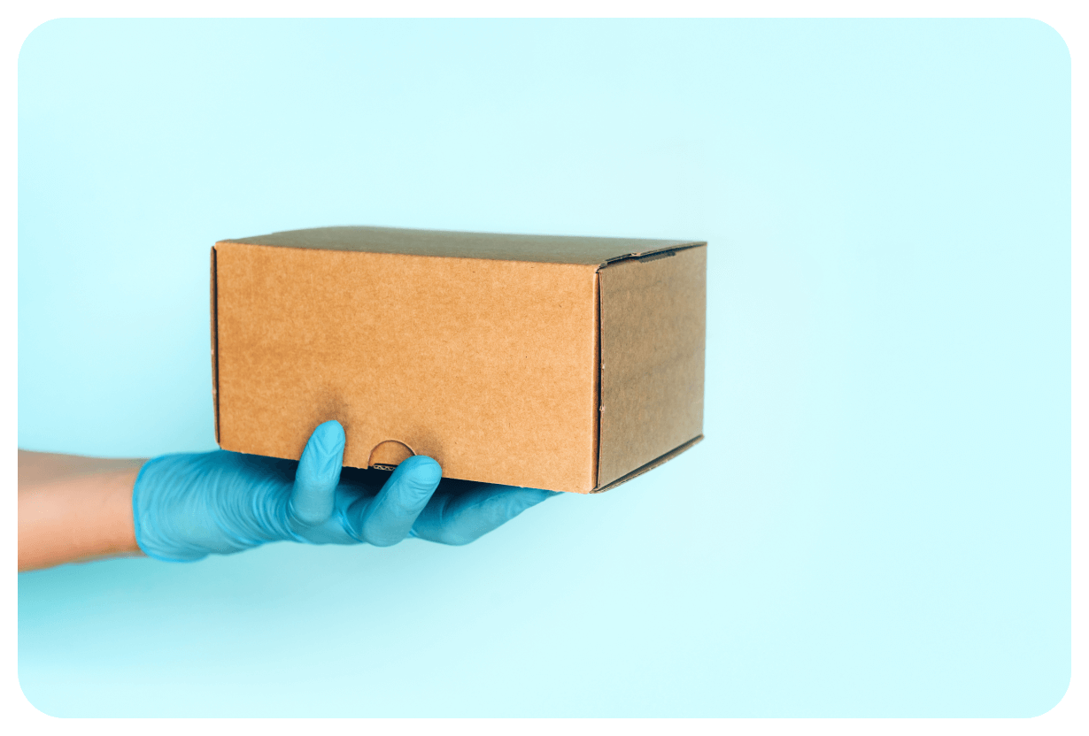 prescription package ready for delivery